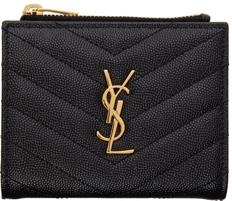 ssense ysl wallet|ssense designer wallet.